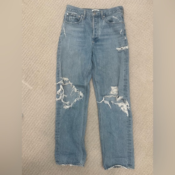 AGOLDE 90s mid rise straight jean - Picture 4 of 7